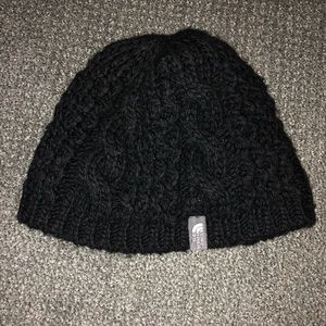 Black North Face beanie